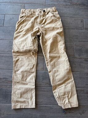 Carhartt Khaki/Tan Straight-Leg Chinos